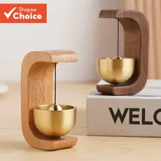 Campainha Sem Fio Vintage Para Porta Do Dormitório Fácil Instalação Ampla Aplicação Varanda Com Acabamento Em Latão