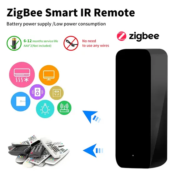 Para Tuya Zigbee IR Controle Remoto Hub Inteligente 2026 Primavera Casa Atualização