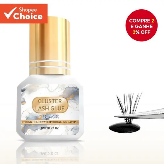 Cola Profissional Para Cílios , À Prova D'água , Secagem Rápida , Sem Fragrância , Extensões De (8 Ml)