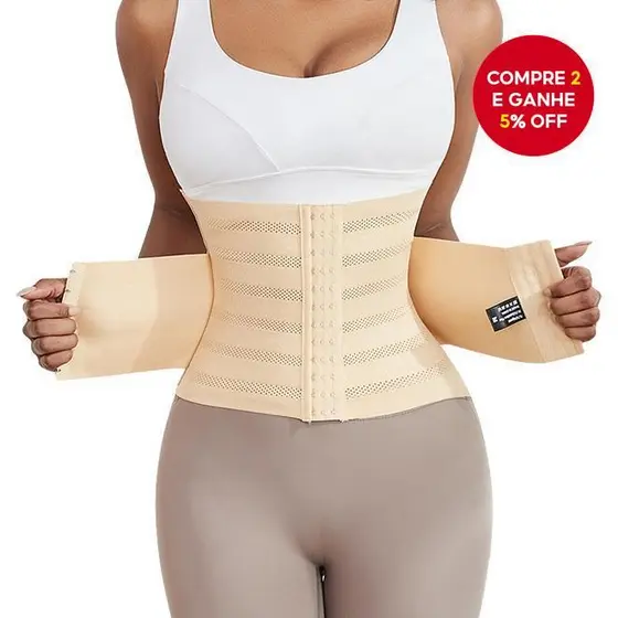 Espartilho respirável emagrecimento modelador de cintura para mulheres cinto para modelar o corpo perda de