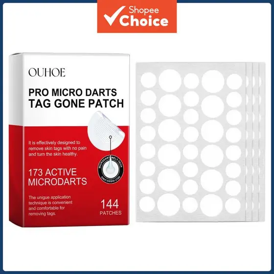 OUHOE Micro Darts Tag'gone Patch para Cuidados com a Pele Facial - Adesivo Profissional Invisível para Absorção e