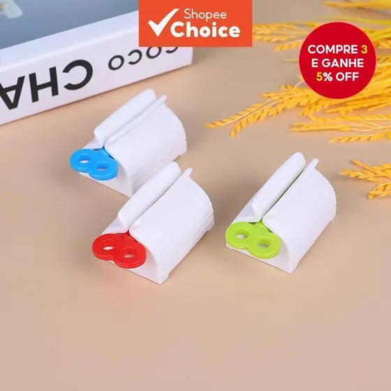 Espremedor Manual Criativo De Pasta De Dente-Produtos Domésticos Úteis Para Espremer E Reduzir Resíduos Eficientes