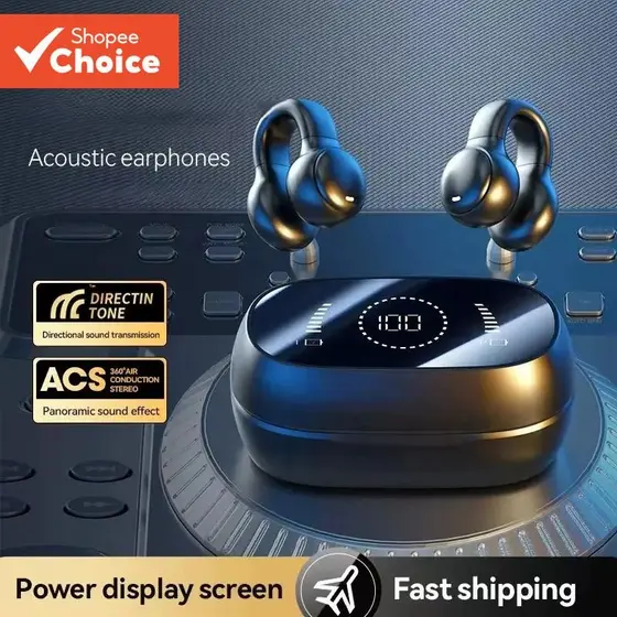 SPRISE M47 Fones De Ouvido Clipes Bluetooth TWS Para Jogos Esportivos Chamada Hi-Fi Som Estéreo De Alta Qualidade Com Mi