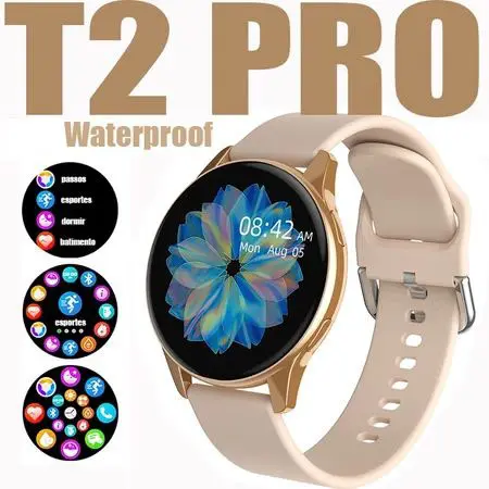 Amazfit Active 2 Relógio Inteligente 2026 Novo T2 Pro Bluetooth Chamada Smartwatch Para Homens Mulheres À Prova D'água