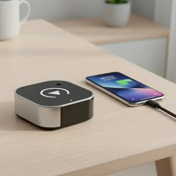 Adaptador USB Sem Fio CarPlay e Android Auto, Conexão Rápida, Compacto e Fácil de Plug & Play