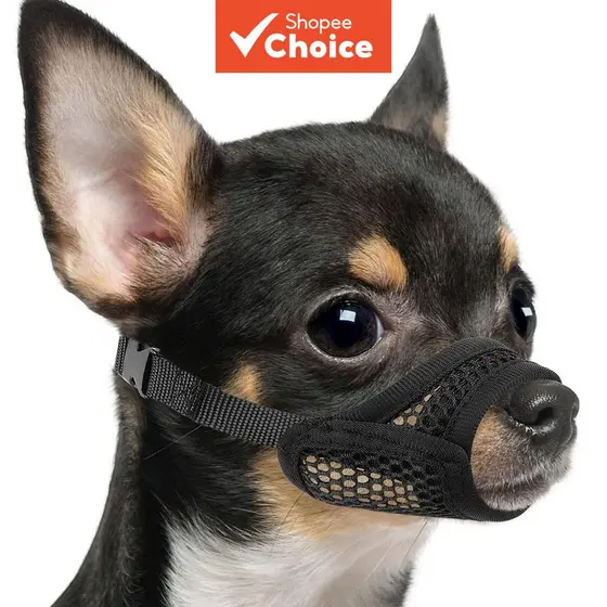 Focinheira Ajustável para Cães, Antiferroada e Antiladradora para Cães Pequenos/Grandes, Suprimentos para Adestramento