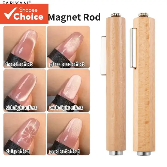 Poderosa Vara Magnética Para Arte Em Unhas , Multifuncional , Olho De Gato , Gel , Linha , Efeito De Tira , Ferramenta