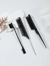 Conjunto De Pente De Cabelo De 3 Peças , Cauda De Rato , Escova De Linha Fina , Acessórios Profissionais , Viagem Essenc