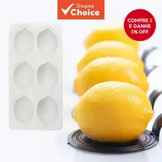 Molde De Silicone 3d Em Forma De Limão Para Confeitaria, Bolos Mousse, Brownies E Doces franceses