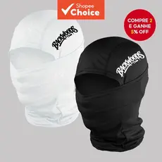 Balaclava Estilosa Estampa Total Rosto À Prova de Vento Proteção UV Respirável Máscara para Ciclismo Acampamento