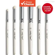 Conjunto de Pincéis Miniatura de Pintura Seca para Dedos Solitários Conjunto de Pincéis para Pintura Seca para Hobby e