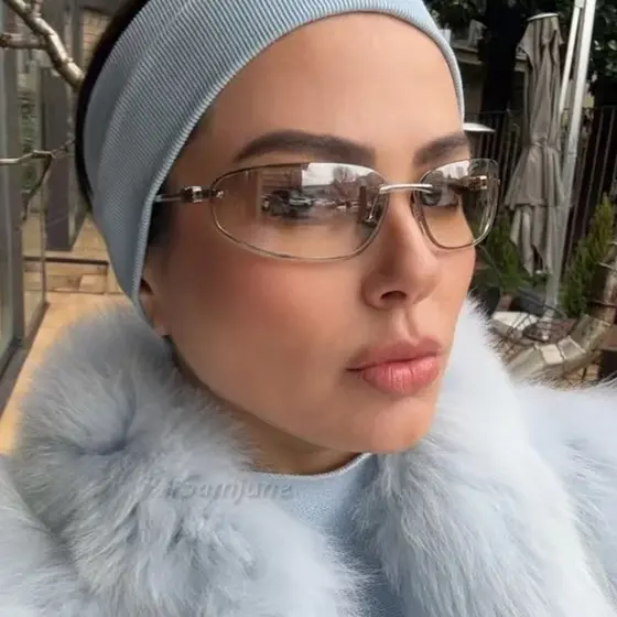 Óculos De Sol Novos E Claros Para Mulheres, Prateados E Com Lentes De Mercúrio, Perfeitos Para Garotas ousadas