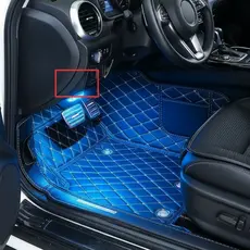Lâmpada LED ambiente para carro com carregamento USB, sensor de toque, iluminação interior sem fio.