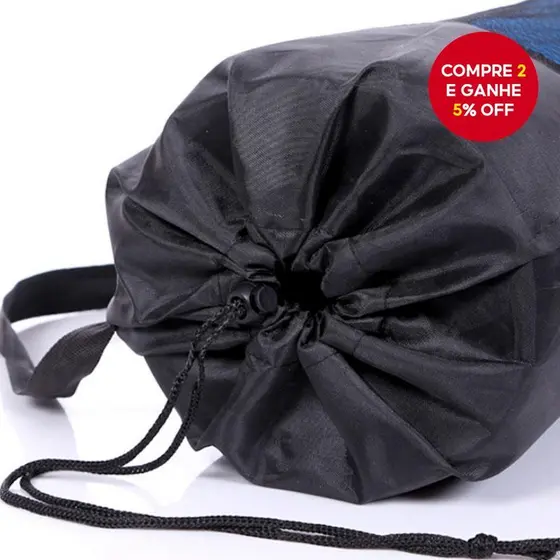 Novo Mochila para Tapete de Yoga - Bolsa Esportiva em Malha para Tapetes de Fitness/Yoga, Armazenamento Portátil e