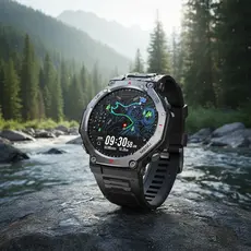 T-Rex 3 Relógio Esportivo Inteligente à Prova d'Água com Lanterna Amoled GPS para Homens e Mulheres com Mais de 100