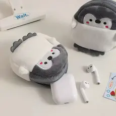 Novo Novo Coelho Fofo Carteira de Moeda de Pinguim Pequeno Porta Envelope Vermelho Bolsa de Dados Bolsa de Moeda