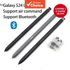 Original para Samsung Galaxy S24 Ultra Touch Screen Caneta Stylus S Pen Lápis Com função Bluetooth suporte para air