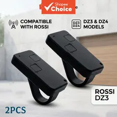 2 Unidades Para ROSSI DZ3 DZ4 Compatível 433MHz Controle Remoto de Portão Transmissor Manual de Porta de Garagem