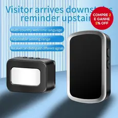 Campainha Sem Fio Com sensor De Movimento De Proteção , Alarme detector À Prova D'água , Comercial/Loja/Escritório De En