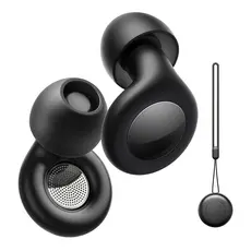 Protetores auriculares de silicone macio, redução de ruído de 27 dB, reutilizáveis, adequados para sono, trabalho e