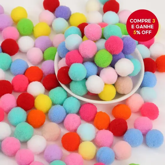 100 Peças 20mm Bolas De Pele De Pompom Cores Doces Faça Você Mesmo Decoração De Natal De Pelúcia Acessórios Artesanais M