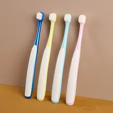 Novo Escova de Dentes para Animais de Estimação - Escova Oral Macia de Cerdas para Gatos e Cães com Cabeça Larga para