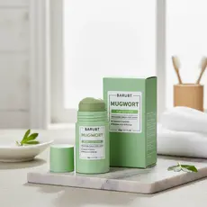 Artemisia Lama de Argila em Bastão Limpeza Profunda e Suave Reparação de Cravos Máscara Facial 40g