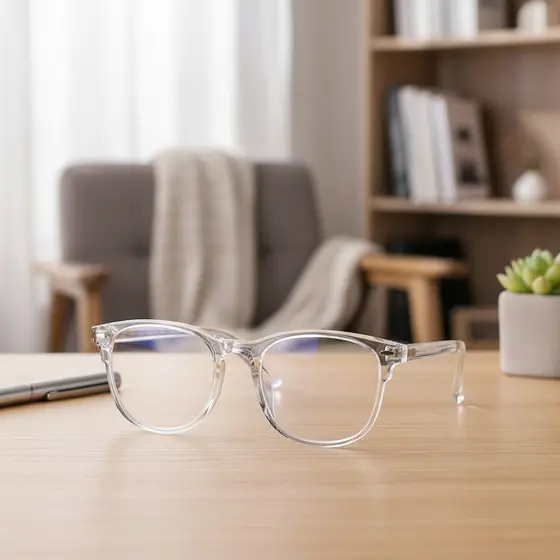 Óculos com filtro de luz azul, lentes transparentes para homens e mulheres, proteção UV400 para trabalho em computador.