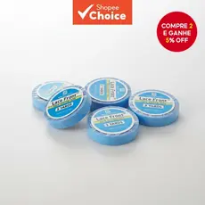 3 Jardas Fita Dupla-Face para Peruca Azul 0.8cm - Fita Adesiva Walker para Próteses Capilares
