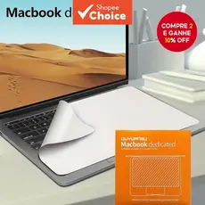 Acessórios para laptop, pano de microfibra para tela, capa protetora de 13/15/16 polegadas, cobertor de teclado