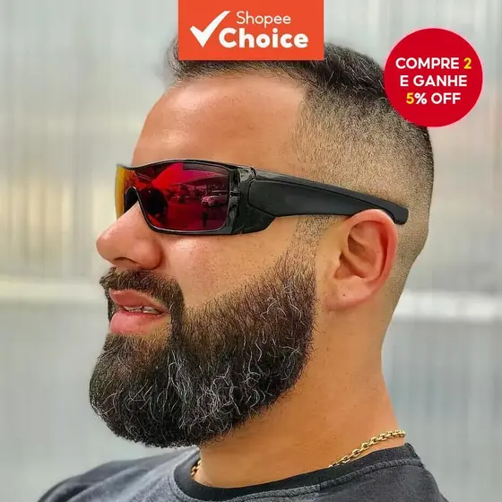 Óculos de sol masculinos | Óculos polarizados UV400 para ciclismo e esportes