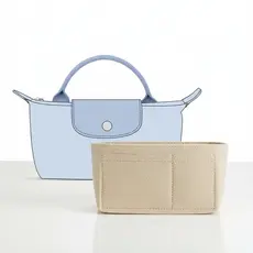 Organizador para Bolsa Mini Longchamp Feltro Forro Interno