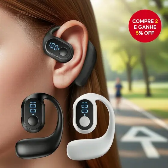 Compre 1 E Ganhe 1 Fones De Ouvido D6/D5 Grátis Sem Fio Bluetooth Fone Único À Prova D'água Com Microfone Bateria De Lon