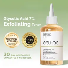 Toner De Ácido Glicólico Esfolia Solução De Resurfacing Esfoliar Soro Rejuvenescedor-100ml