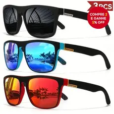 3 Pares De Óculos De Sol Para Homens , Esportes Ao Ar Livre , Ciclismo , Condução , Pesca