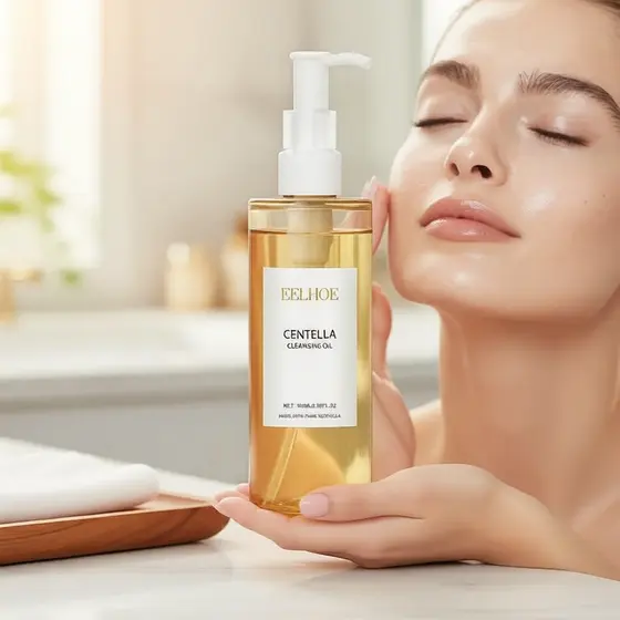 Centella Brightening Cleansing Oil 100ml | Limpador Facial Suave Óleo de Limpeza Coreano com Base Dupla Limpeza