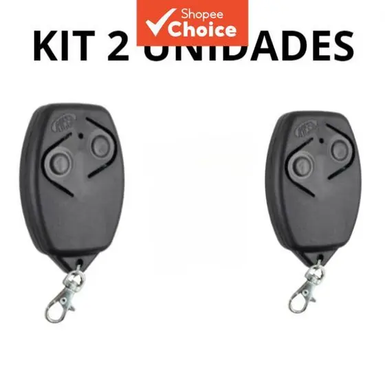 Controle Remoto para Rossi 433MHz Kit com 2 Unidades Mini Abridor de Portão de Garagem
