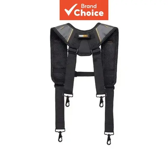 Um Conjunto De Suspensórios Acolchoados TOUGHBUILT , Arnês De Ombro De Construção Universal Com Quatro Alças Lombares ,