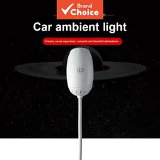 Salange Luz Ambiente para Carro USB, Projetor de Luz LED Estelar, Decoração Romântica para Festa, Saturno e Galáxia