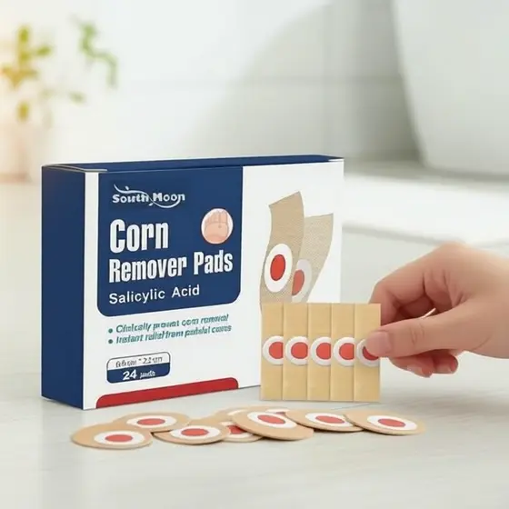 Adesivos Medicados para Remoção de Verrugas para os Dedos dos Pés - Terapia com Ácido Salicílico para Calos e