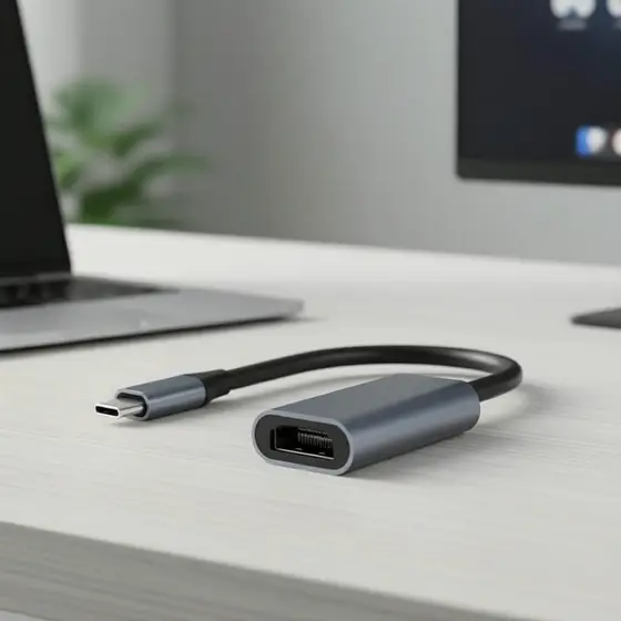Adaptador USB-C para HDMI 4K Ultra HD, Cabo Conversor Macho USB 3.1 para Fêmea HDTV para Telefone, MacBook e Tablet