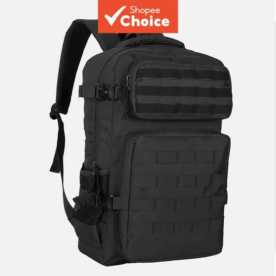 Bolsa MOLLE para atividades ao ar livre, mochila para caminhadas, acampamento, trilhas, caça e pesca, bolsas de academia