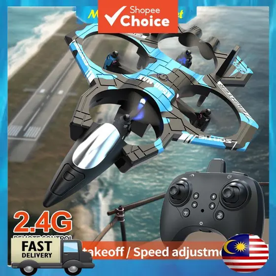 K500 MAX RC Fighter Jet Toy Avião De Controle Remoto Inteligente Pairando Com 360 Flip One Key Takeoff Modular Bateria D