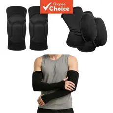 Uniforme De Vôlei , Incluindo Joelheiras , Cotoveleiras E Braços ; Proteção Solar Uv50 + Mangas Compridas Roupas Esporti