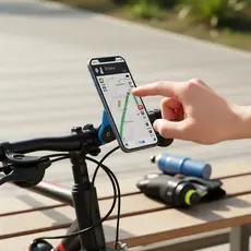Quick Lok MT-Q01 Suporte de Grampo de Telefone com Amortecimento de Vibração para Bicicleta e Moto