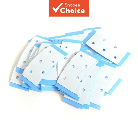 30 unidades de fita dupla-face super forte Walker Tape em formato curvo – cola especial para sistemas de perucas de