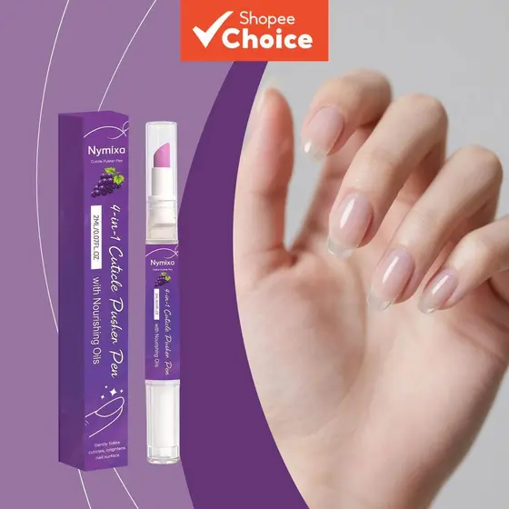 Caneta de Cuidado com Cutículas 2 ml - Tratamento para Cutículas Secas e Rachadas, Removedor de Cutículas e Óleo para