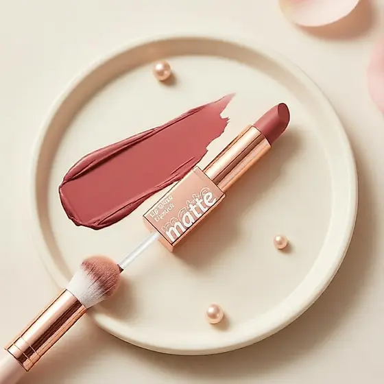 O.TWO.O Batom Matte, Longa Duração, Tons Clássicos 36g