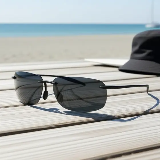 Óculos de Sol Maui Jim para Homens - Casual Esportivo, Armações Grátis