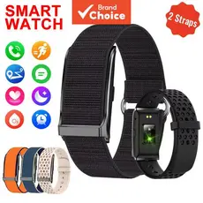 NOVO 2026 Relógio Inteligente Masculino Feminino Pulseira Esportiva Fitness Monitor de Pressão Arterial e Frequência